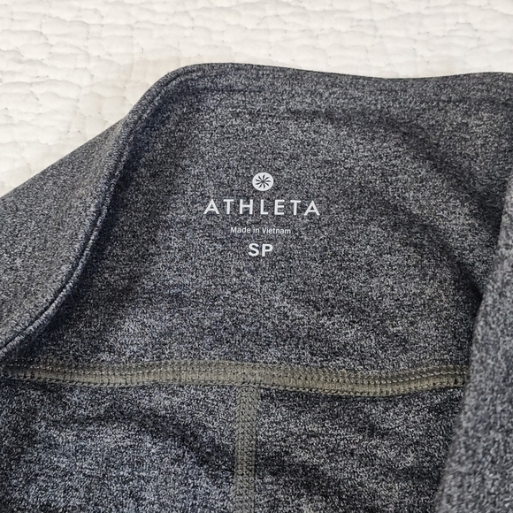 Athleta Powervita Straight Leg Pant Small Heather Gray - Picture 9 of 10